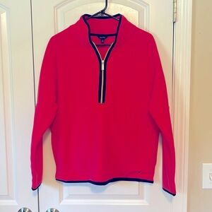 Nautica 1/2 zip fleece sweatshirt pullover S/M